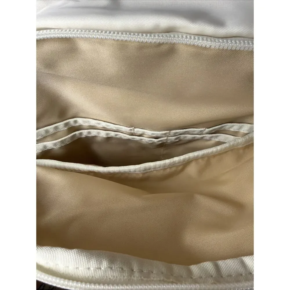 All in Motion Backpack Cream Lifestyle Bag School Travel Casual 17.5” NWT